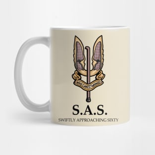 Swiftly Approaching 60 (SAS) Mug